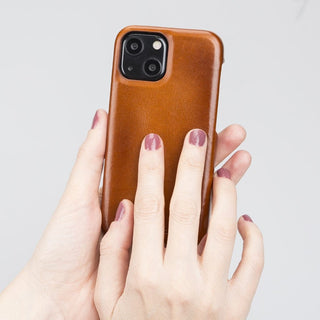 Bouletta Cep Telefonu Kılıfları Apple iPhone 13 Serisi Tam Deri Kaplama Arka Kapak Premium Koruma