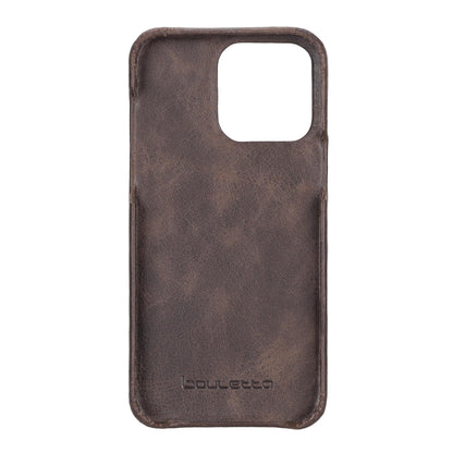 Apple iPhone 14 Series Full Leather Coating Back Cover Bouletta LTD