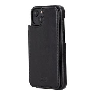 Bouletta Cep Telefonu Kılıfları Apple iPhone 14 Serisi Kartlıklı Açılır Kapaklı Deri Arka Kılıf Premium Koruma