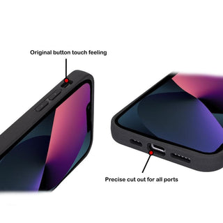 Bouletta Cep Telefonu Kılıfları Apple iPhone 14 Serisi Kartlıklı Deri Arka Kapak