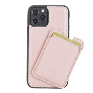Bouletta Cüzdanlar ve Para Klipsleri Apple iPhone Serisi için Maggy Mıknatıslı Deri Kartlık