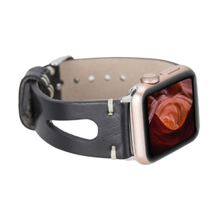 Bouletta Kol Saati Kayışları Siyah-BA2 Apple Watch Deri Kayış – Coventry Klasik