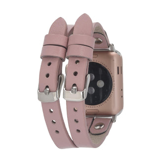 Bouletta Kol Saati Kayışları Apple Watch Deri Kayış – Durham Ely Gold Boncuklu