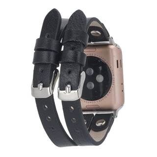 Bouletta Kol Saati Kayışları Apple Watch Deri Kayış – Durham Ely Gold Boncuklu