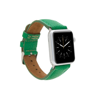 Bouletta Kol Saati Kayışları Yeşil Apple Watch Deri Kayış – Exeter Klasik Premium Koruma