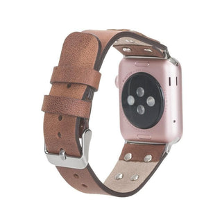 Bouletta Kol Saati Kayışları Apple Watch Deri Kayış – Glasgow Cross Premium Koruma