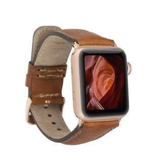 Bouletta Kol Saati Kayışları Apple Watch Deri Kayış – Hereford Klasik Renkli Premium Koruma