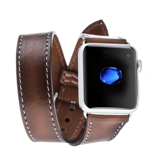 Bouletta Kol Saati Kayışları Taba Apple Watch Deri Kayış – Lancaster Tam Tur Klasik