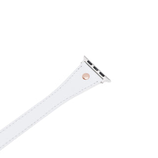 Bouletta Kol Saati Kayışları Apple Watch Deri Kayış – Leeds Tam Tur İnce Gül rengi Boncuklu