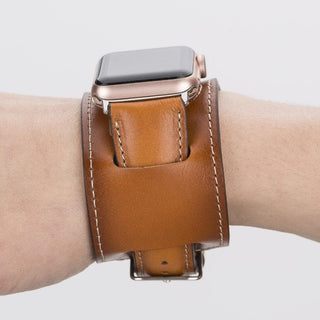 Bouletta Kol Saati Kayışları Apple Watch Deri Kayış – Salford Cuff