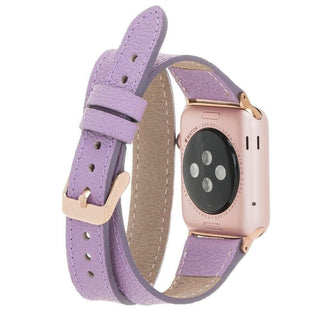Bouletta Kol Saati Kayışları Apple Watch Deri Kayış – Slim Leeds Tam Tur