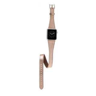 Bouletta Kol Saati Kayışları Apple Watch Deri Kayış – Slim Leeds Tam Tur