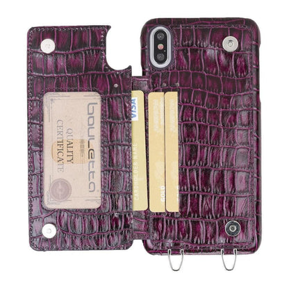 Bouletta iPhone X Series Leather Saff Umw Plain Strap Bouletta