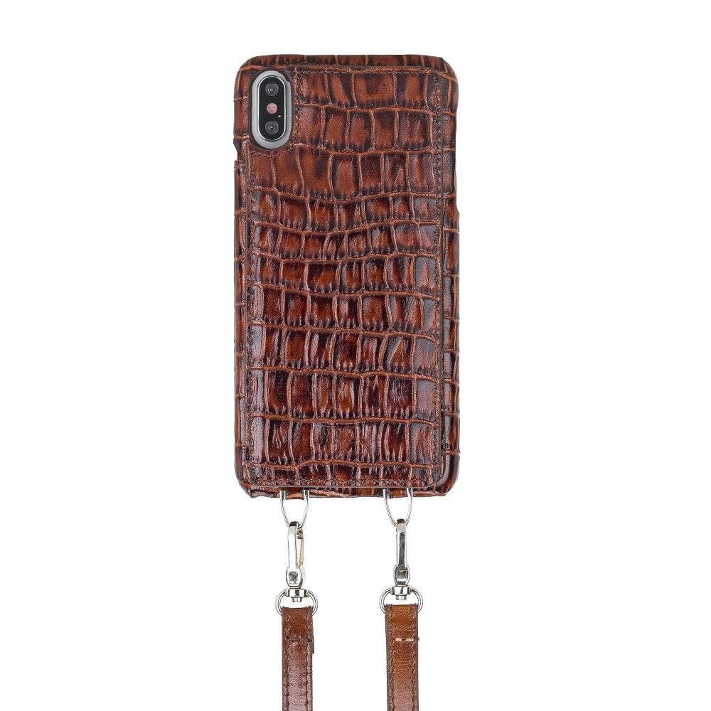 Bouletta iPhone X Series Leather Saff Umw Plain Strap Bouletta