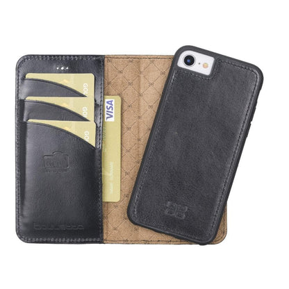 Detachable Leather Wallet Case for Apple iPhone 8 Series Bouletta LTD