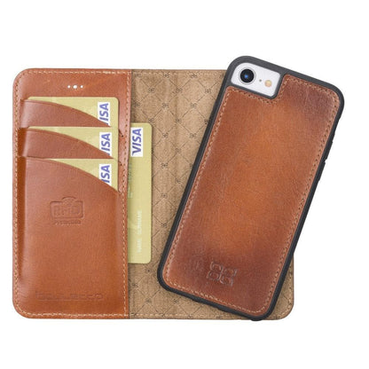 Detachable Leather Wallet Case for Apple iPhone 8 Series Bouletta LTD