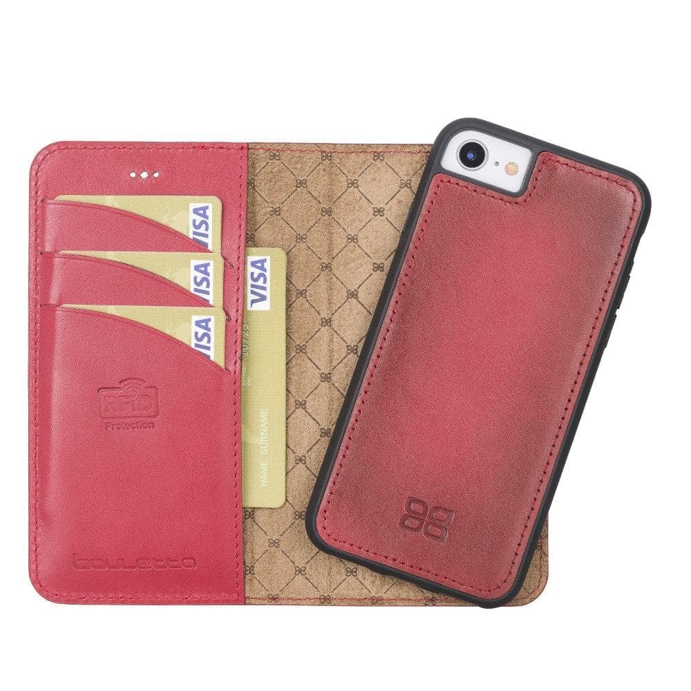 Detachable Leather Wallet Case for Apple iPhone 8 Series Bouletta LTD