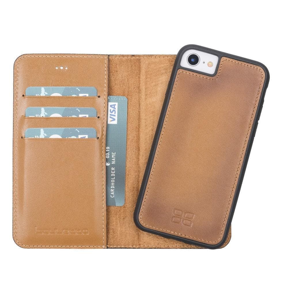 Detachable Leather Wallet Case for Apple iPhone 8 Series Bouletta LTD