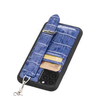 Flexible Leather Back Cover with Hand Strap for iPhone 11 Series Bouletta LTD