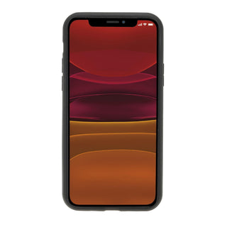 Flexible Leather Back Cover with Hand Strap for iPhone 11 Series Bouletta LTD