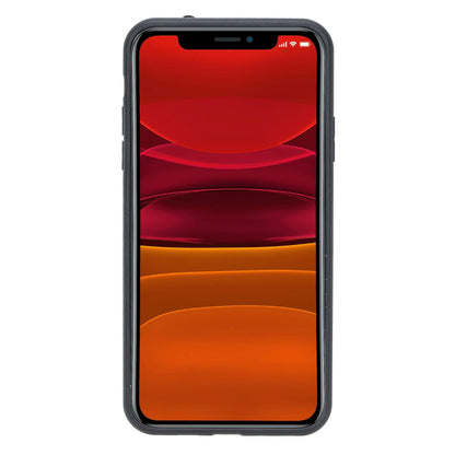 Flexible Leather Back Cover with Hand Strap for iPhone X Series Bouletta LTD