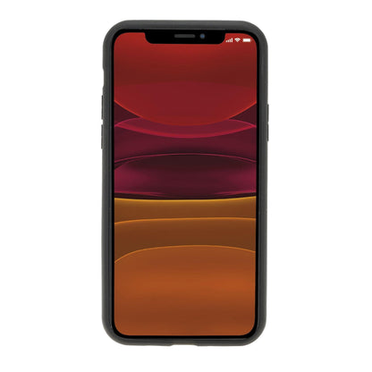 Flexible Leather Back Cover with Hand Strap for iPhone X Series Bouletta LTD