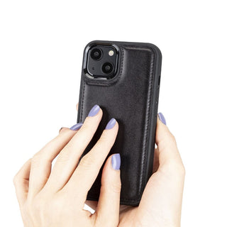 Bouletta Deri iPhone 13 Kılıfı iPhone 13 Serisi Hakiki Deri Arka Kapak Premium Koruma