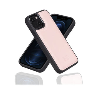 Bouletta Deri iPhone 13 Kılıfı iPhone 13 Serisi Hakiki Deri Arka Kapak Premium Koruma