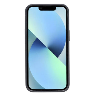 Bouletta Cep Telefonu Kılıfları iPhone 13 Serisi Kartlıklı Hakiki Deri Arka Kapak Premium Koruma