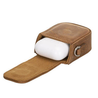 Bouletta Kulaklık Aksesuarları Jojo Deri Airpods Kılıfı (1.Nesil ve 2.Nesil) Premium Koruma