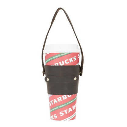 Leather Coffe Cup Case Bouletta