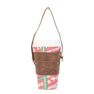 Leather Coffe Cup Case Bouletta