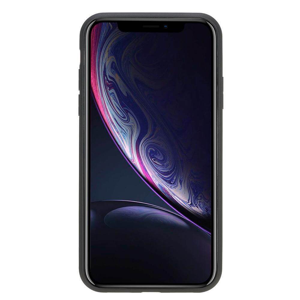 Bouletta Apple iPhone X XS XR Serisi için Deri Arka Kapak / iPhone X / XS / Tiguan Taba