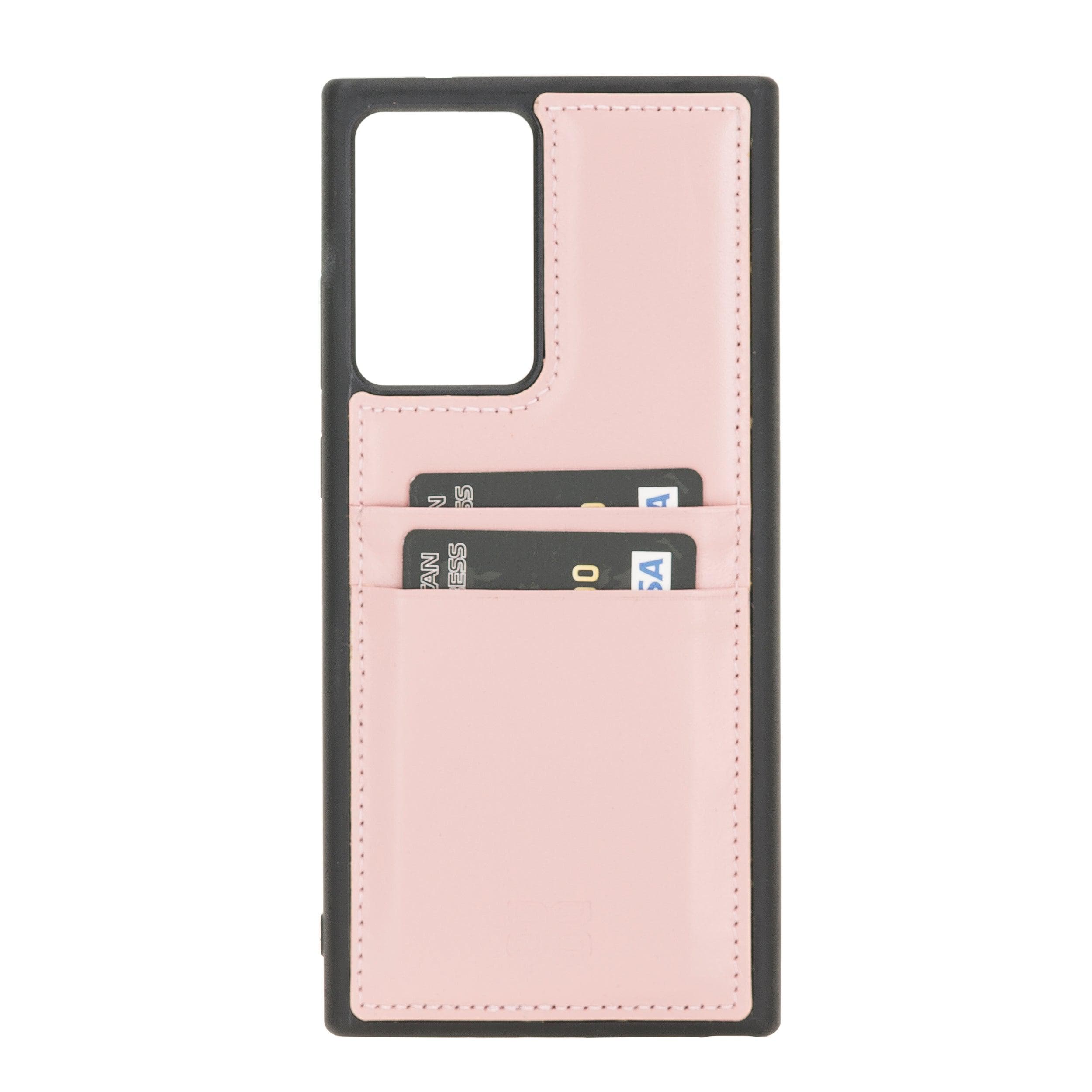 Samsung Galaxy Note 20 Serisi Kartlıklı Deri Arka Kılıf