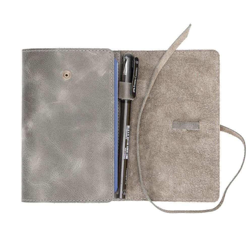 Nanny Luxury Genuine Leather Agenda Cover - S/M/L Sizes Bouletta Shop