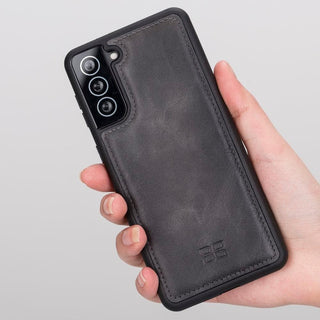 Bouletta Cep Telefonu Kılıfları Samsung Galaxy S21 Serisi Deri Arka Kapak Premium Koruma