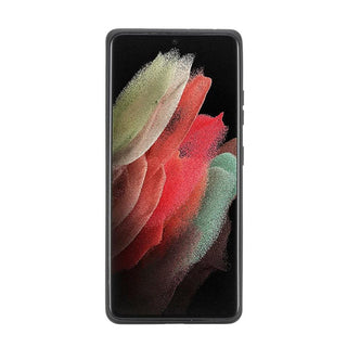 Bouletta Cep Telefonu Kılıfları Samsung Galaxy S21 Serisi Kartlıklı Deri Arka Kapak Premium Koruma