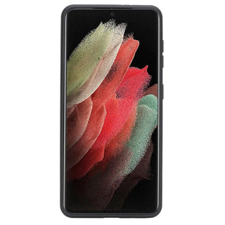 Bouletta Cep Telefonu Kılıfları Samsung Galaxy S21 Serisi Kartlıklı Deri Arka Kapak Premium Koruma