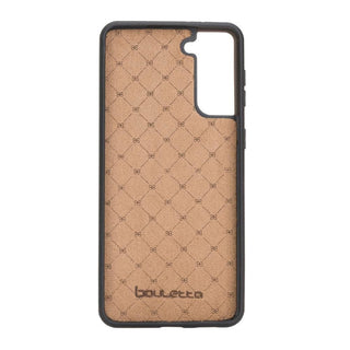 Bouletta Cep Telefonu Kılıfları Samsung Galaxy S21 Serisi Kartlıklı Deri Arka Kapak