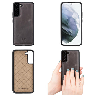 Bouletta Cep Telefonu Kılıfları Samsung Galaxy S22 Serisi Deri Arka Kapak Premium Koruma