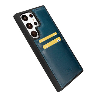 Bouletta Cep Telefonu Kılıfları Samsung Galaxy S23 Serisi Kartlıklı Deri Arka Kapak Premium Koruma