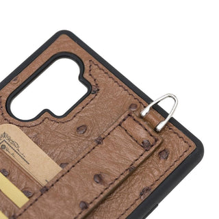 Bouletta Cep Telefonu Kılıfları Samsung Note 10 Serisi El Askılı Deri Arka Kapak Premium Koruma