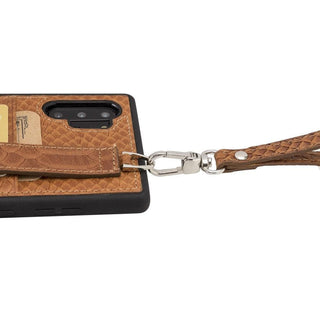 Bouletta Cep Telefonu Kılıfları Samsung Note 10 Serisi El Askılı Deri Arka Kapak Premium Koruma