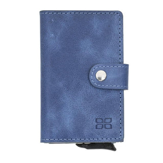 Bouletta LTD Wallets & Money Clips Terry Coin Leather Mechanical Card Holder Premium Koruma