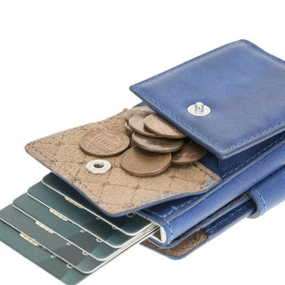 Bouletta LTD Wallets & Money Clips Terry Coin Leather Mechanical Card Holder Premium Koruma