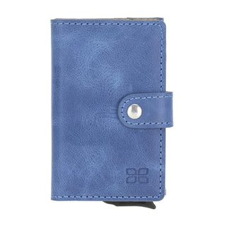 Bouletta LTD Wallets & Money Clips Terry Coin Leather Mechanical Card Holder Premium Koruma