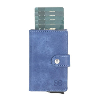 Bouletta LTD Wallets & Money Clips Terry Coin Leather Mechanical Card Holder Premium Koruma