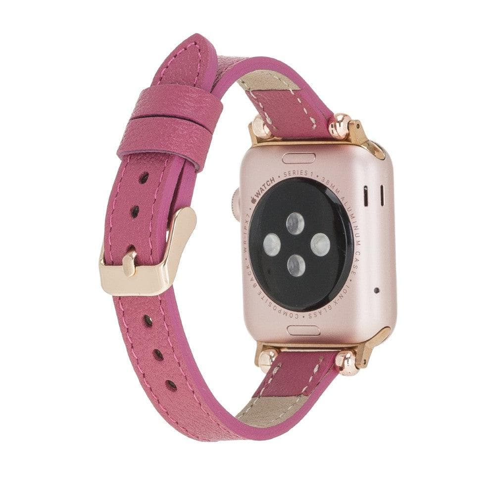 Bouletta Apple Deri Saat Kordonu Wollaton Ferro Leopard Print 16